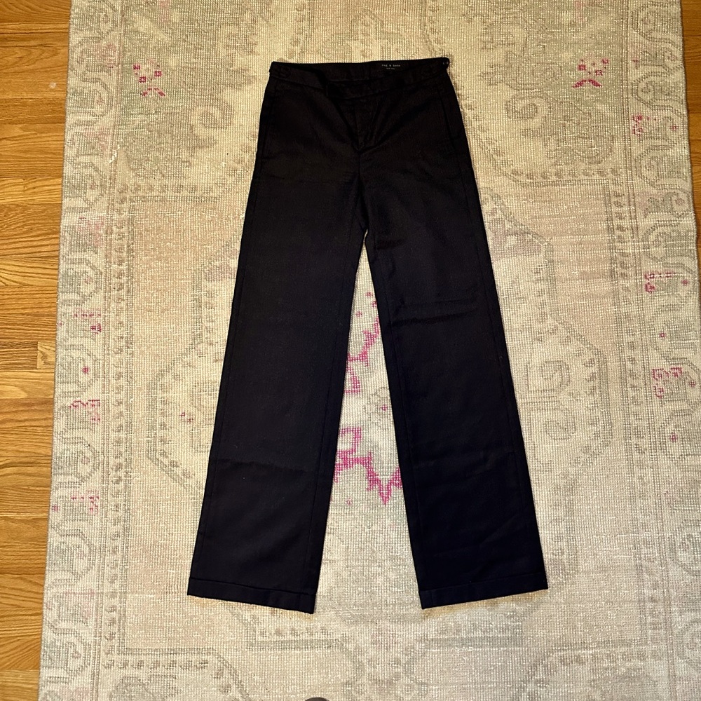 Rag & Bone Wool Trousers in size 2